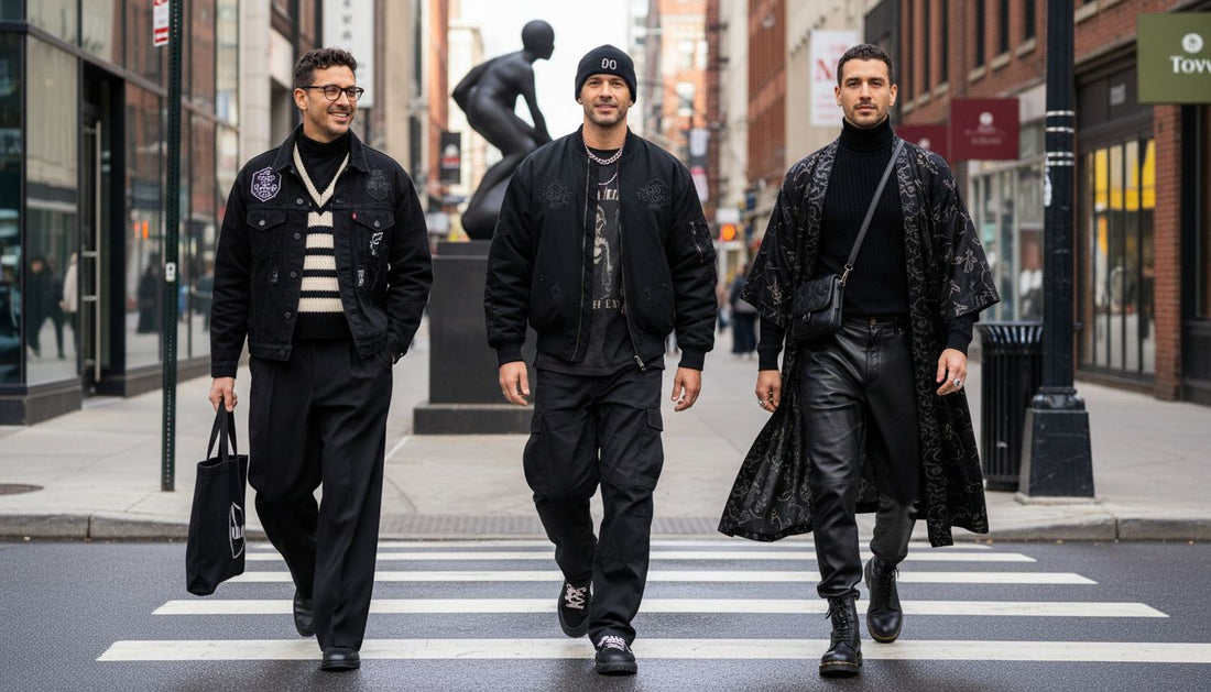 men street style city