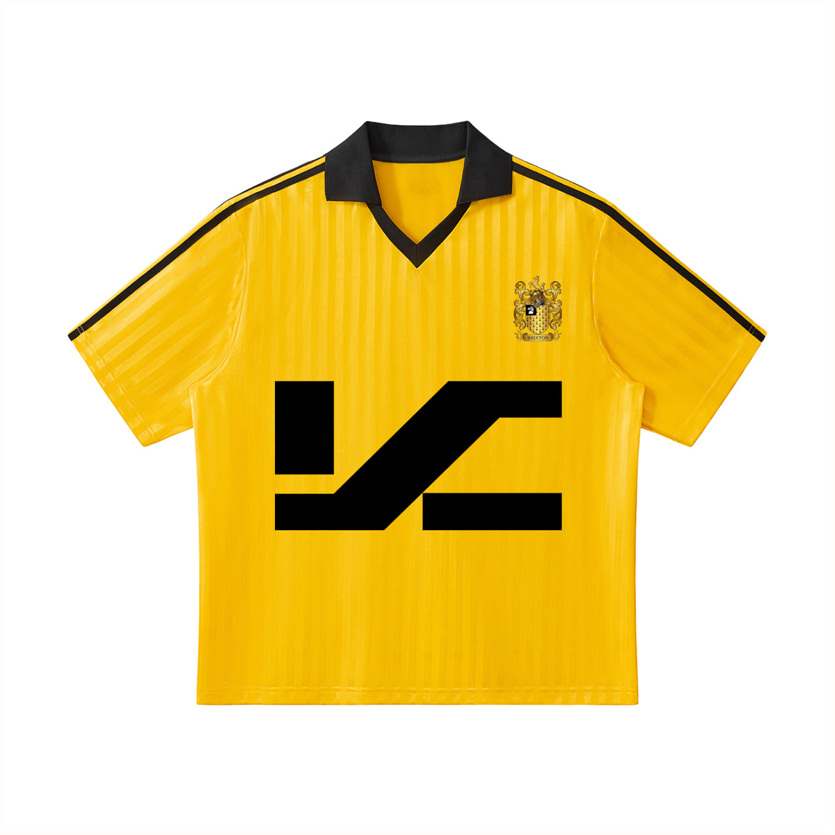 KOYNLABS Contrast Collar Striped Football Jersey
