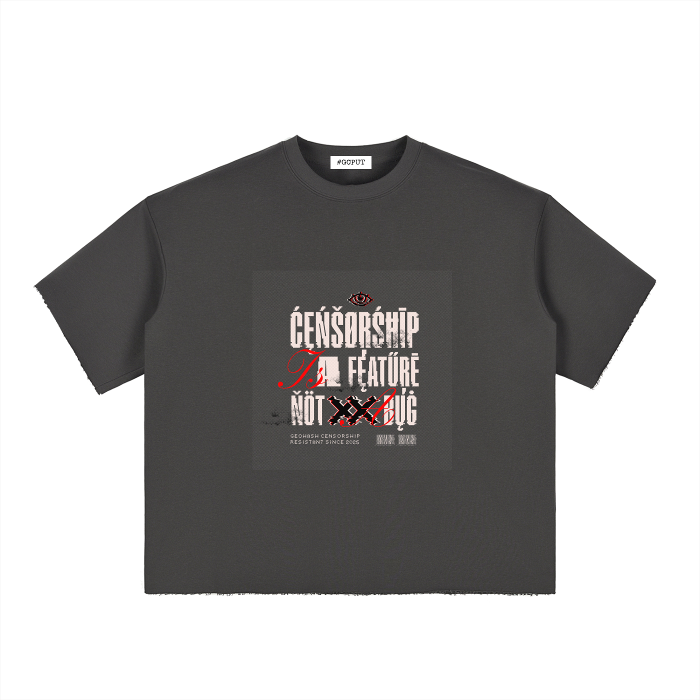 Censorship Is a Feature Boxy T-Shirt