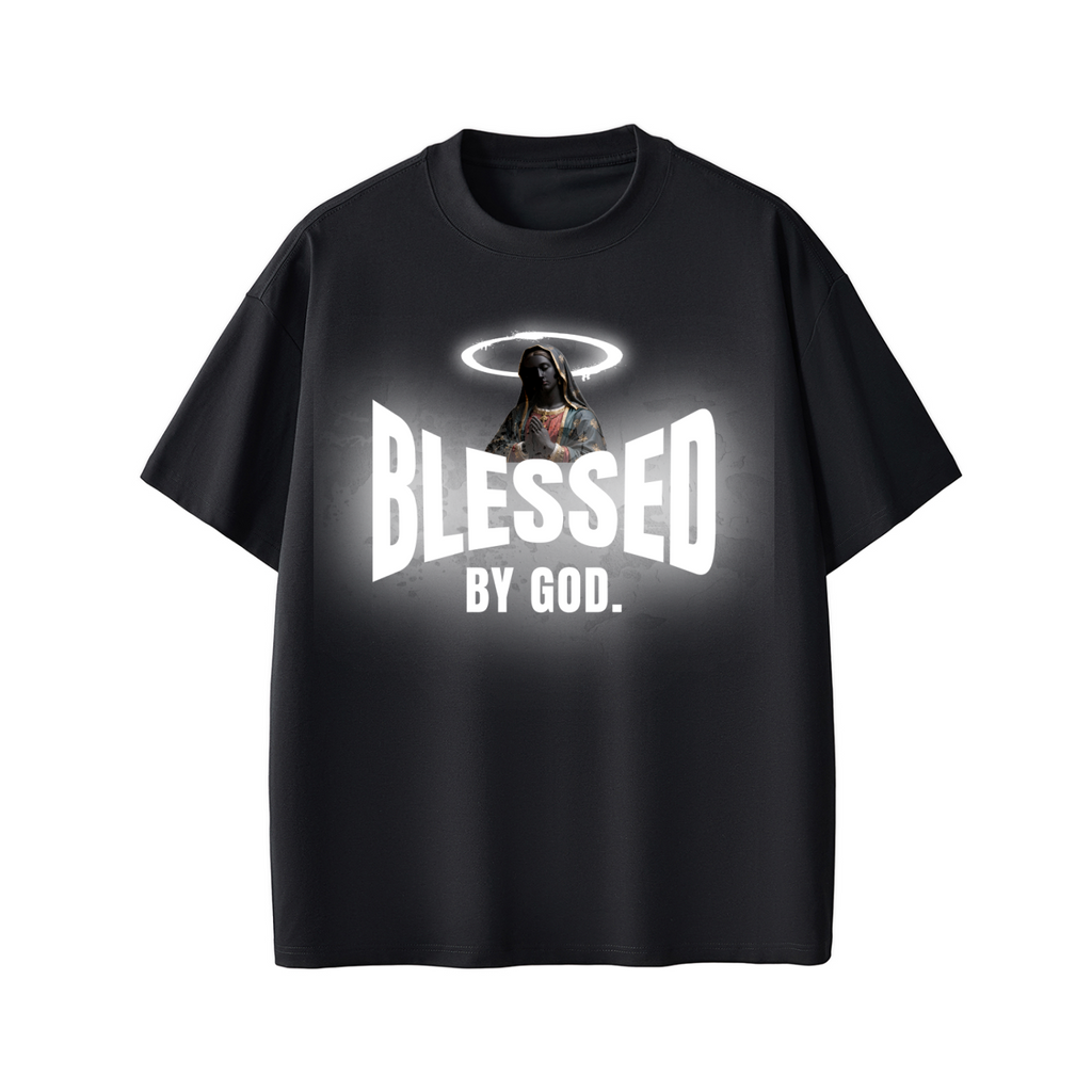 Blessed By God T-Shirt - Premium Graphic Tee