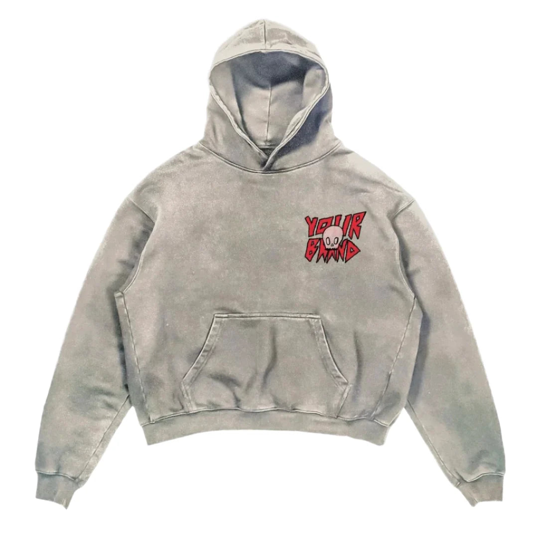 Neon Noise Hoodie - Premium Cotton-Poly Streetwear Pullover