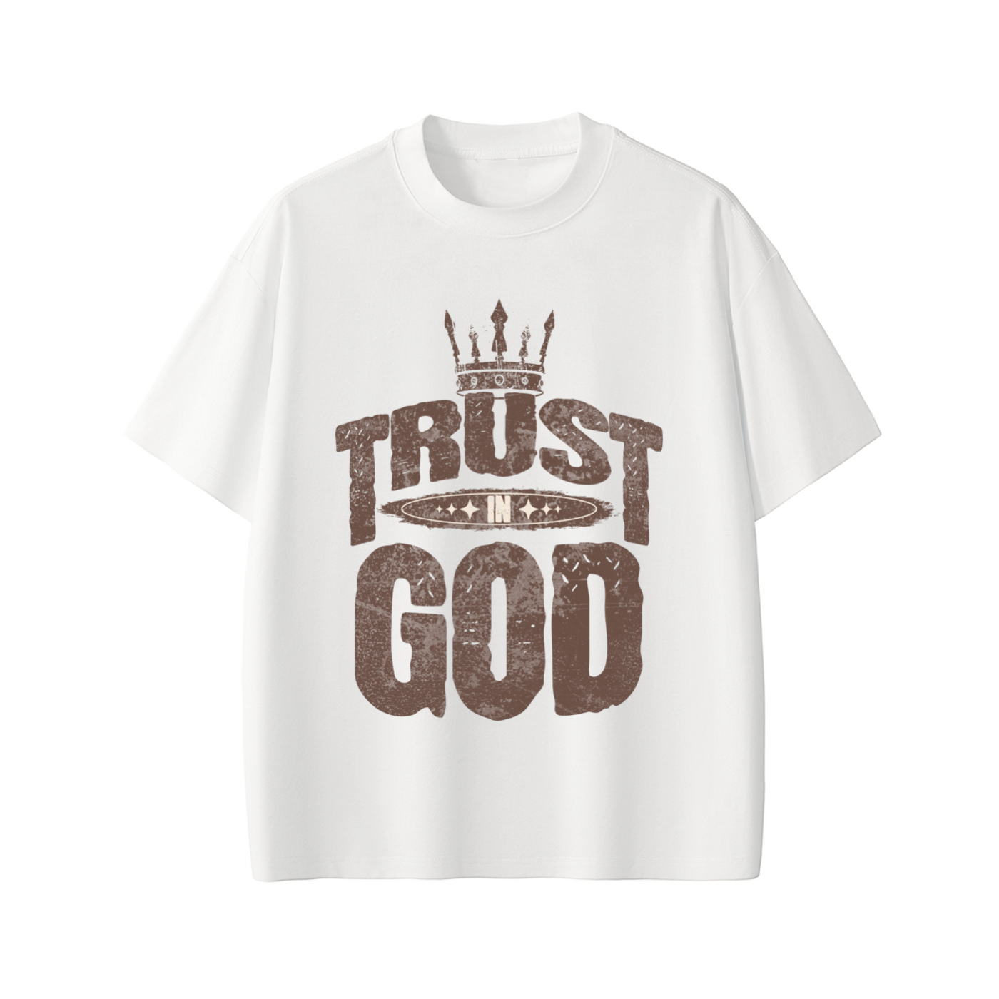 Loose Fit Trust in GOD T-Shirt